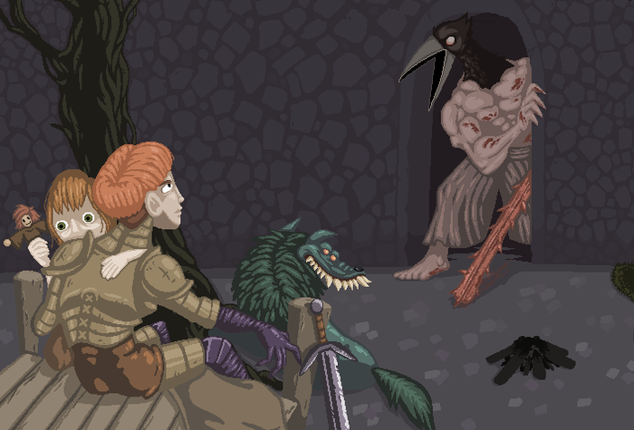 Обзор игры Fear & Hunger Игровые обзоры, Компьютерные игры, Roguelike, RPG, Длиннопост