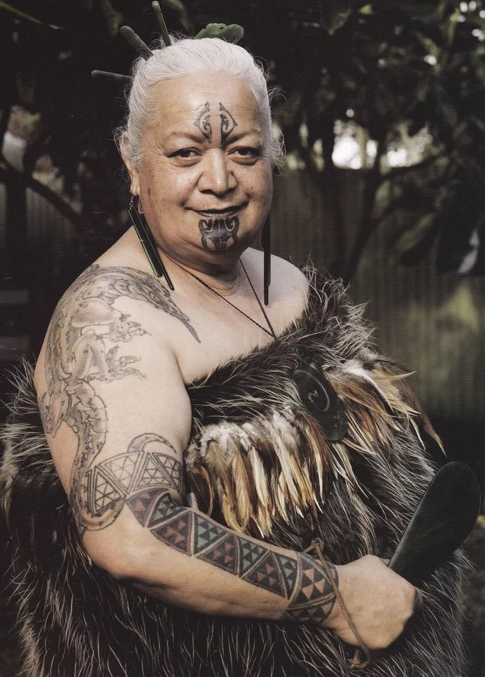 Granny - Grandmother, Maori, The Girl with the Dragon Tattoo