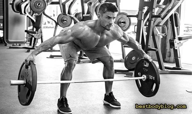 UNUSUAL BACK EXERCISE. REEVES PULL - My, Body-building, Exercises, Barbell, Gym, Longpost