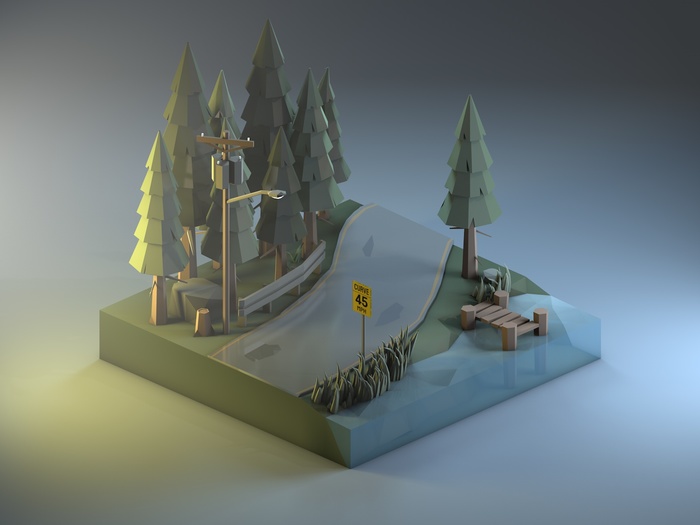   Low Poly