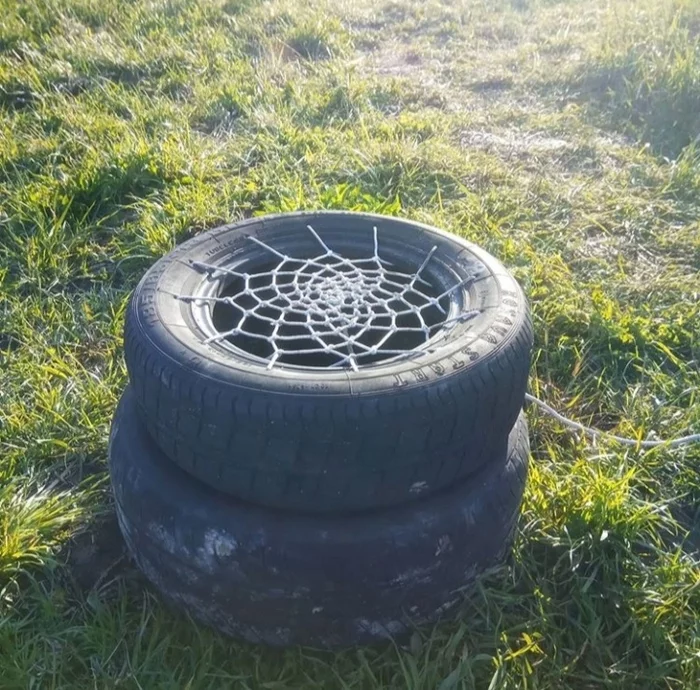 Garden chair ass catcher - Chair, Dreamcatcher, Tires