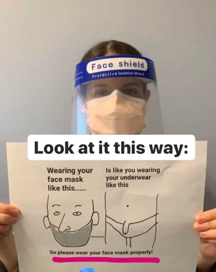 Wear masks correctly) - Mask, Coronavirus, Medical masks, Drawing