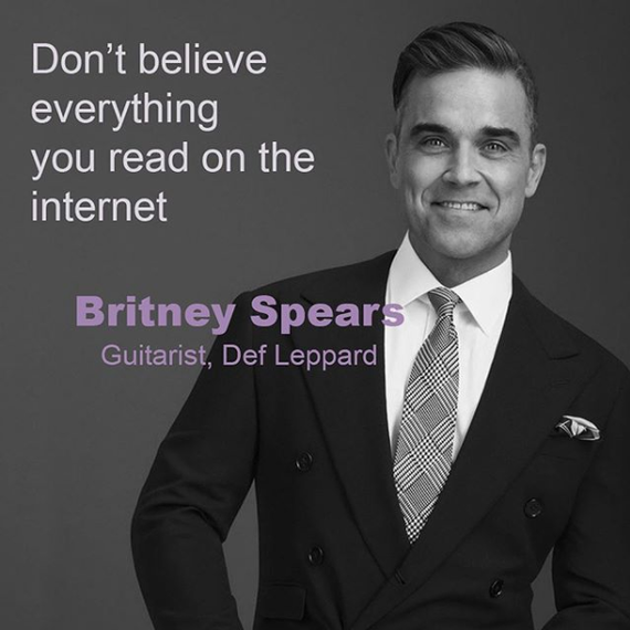 Из инстаграма Робби Уильямса