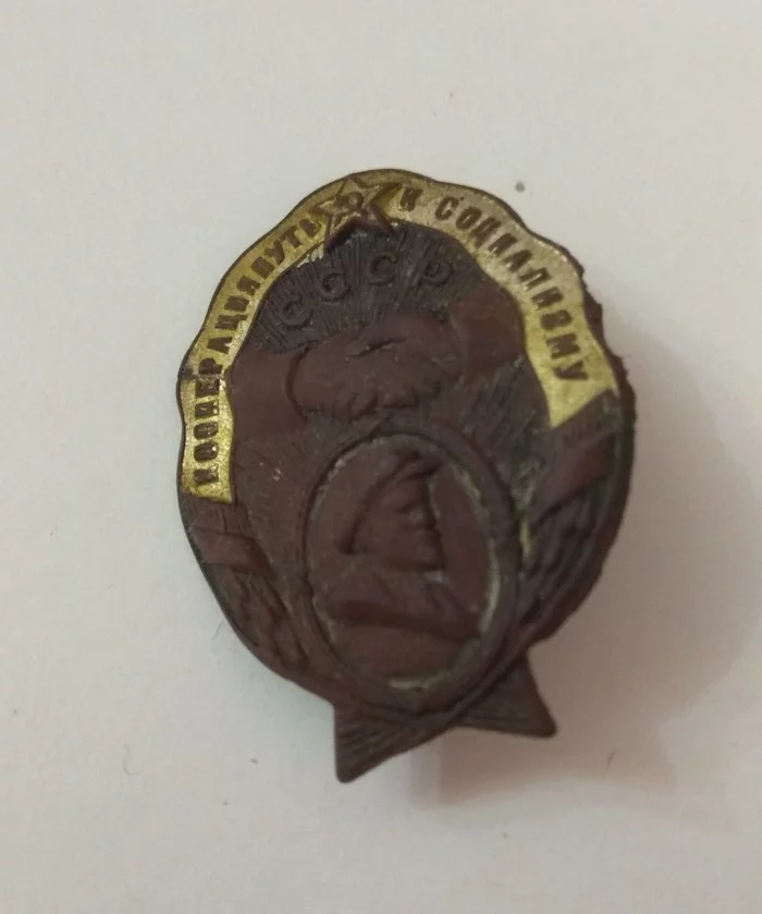 Gonogenous find - My, the USSR, Find, Longpost, Badge