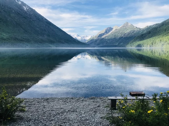 Self-isolation - My, Nature, Altai Republic, Privacy, The mountains, Lake