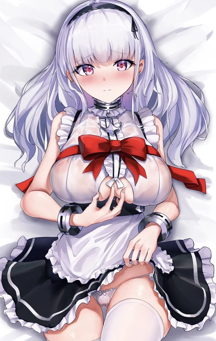 Dido - NSFW, Anime Art, Azur Lane, Dido, Грудь, Панцу, Попа, Арт, Эротика, Длиннопост