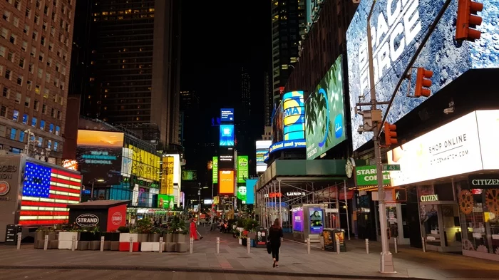 Times Square now - My, New York, Skyscraper, View, Times Square