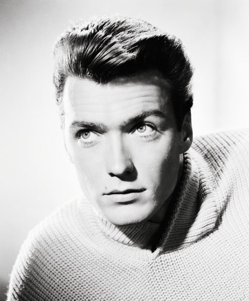 Kings of old Hollywood. - beauty, Celebrities, Hollywood golden age, The photo, The male, Black and white, Clint Eastwood, Longpost, Men
