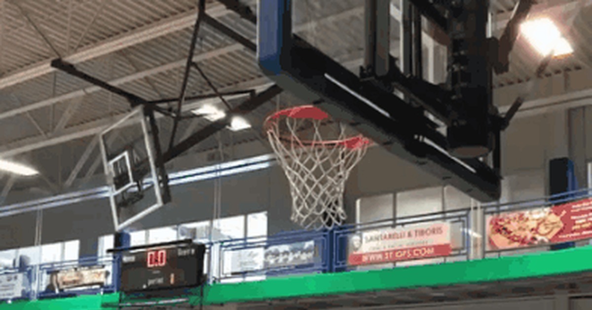 Stuck - Sport, Basketball, Lay-Up, Trick, GIF