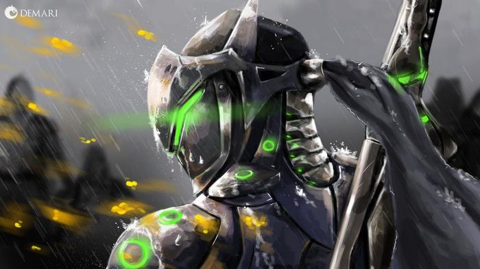 Genji Genji, Overwatch, Blizzard, , DeviantArt