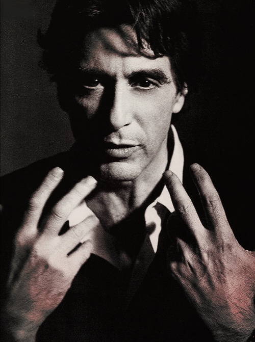 Kings of Hollywood. A selection of retro photos. Part #4 - beauty, Celebrities, Hollywood golden age, The photo, Men, Black and white, Al Pacino, Longpost