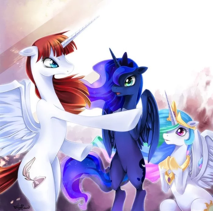 Royal suggestion - My little pony, Lauren Faust, Princess celestia, Princess luna, Takuyarawr