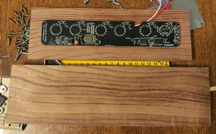 Мои самые большие часы Nixie clock на Z5660M - Моё, Часы, Ламповые часы, Nixie clock, Своими руками, Самоделки, Интерьер, Декор, Длиннопост, Рукоделие с процессом