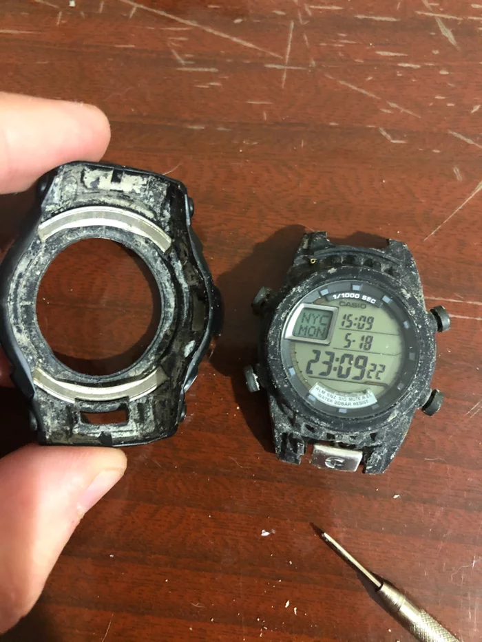 7 лет Casio g-shock не срок :) - Моё, Casio, g-Shock, Часы, Длиннопост