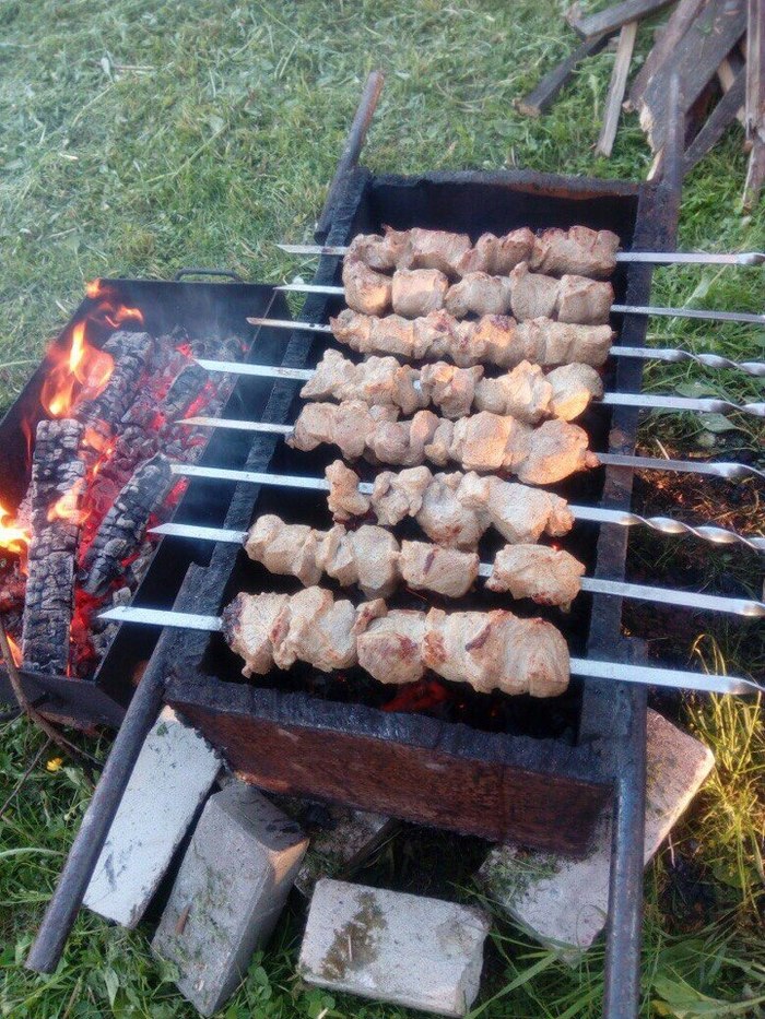 Мангал тяжелоатлетов Мангал, Шашлык