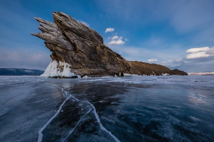 Ogoy Island - My, Baikal, Siberia, The nature of Russia, Nature, The photo, Landscape, Winter, Ice