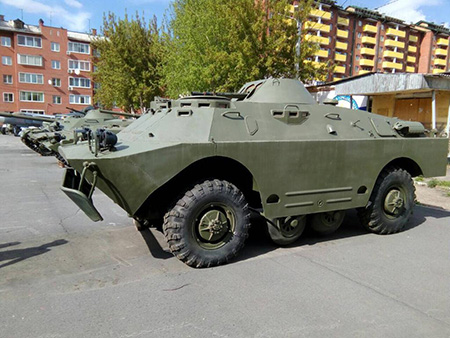 The museum of the Irkutsk center Patriot received heavy military equipment - Irkutsk, Patriotic education, Military equipment, news