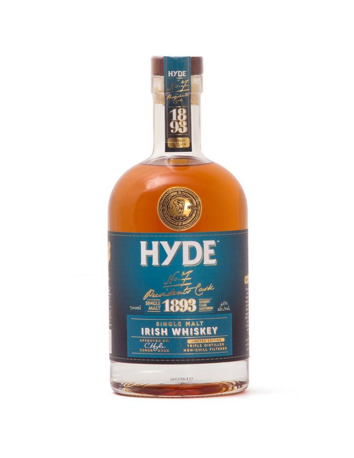 Hyde President's cask №7 (sherry cask) - My, About alcohol from Tyshkanrockstar, Irish whiskey, Whiskey, Alcohol, Beverages, Text, Longpost