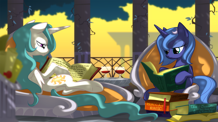   My Little Pony, Princess Celestia, Princess Luna, Equestria-prevails
