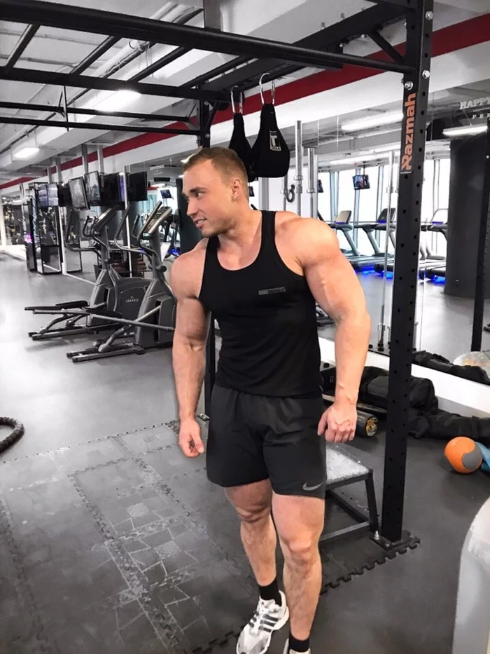 Sergey Skolskiy - Sergey Skolskiy (@Sergey_Skolskiy) - My, Fitness, Body-building, Guys, Men, Muscle, Sexuality, Torso, Longpost