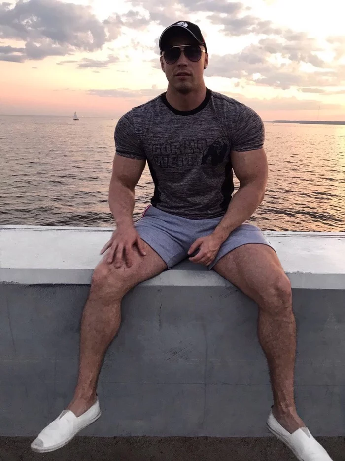 Sergey Skolskiy - Sergey Skolskiy (@Sergey_Skolskiy) - My, Fitness, Body-building, Guys, Men, Muscle, Sexuality, Torso, Longpost