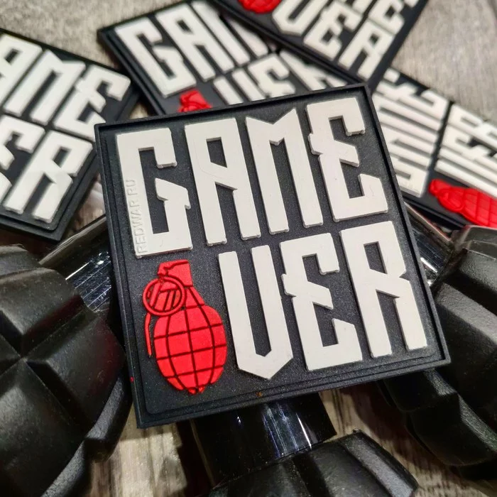 Game over - My, Patch, Chevron, Game over