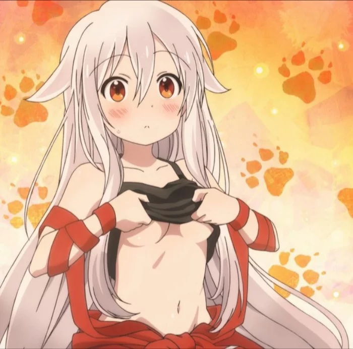 Животик - NSFW, Аниме, Anime Art, Urara meirochou, Chiya