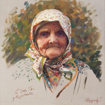 Painting by Tatyana Yushmanova - Art, Painting, Painting, A selection, Portrait, Elderly, Longpost