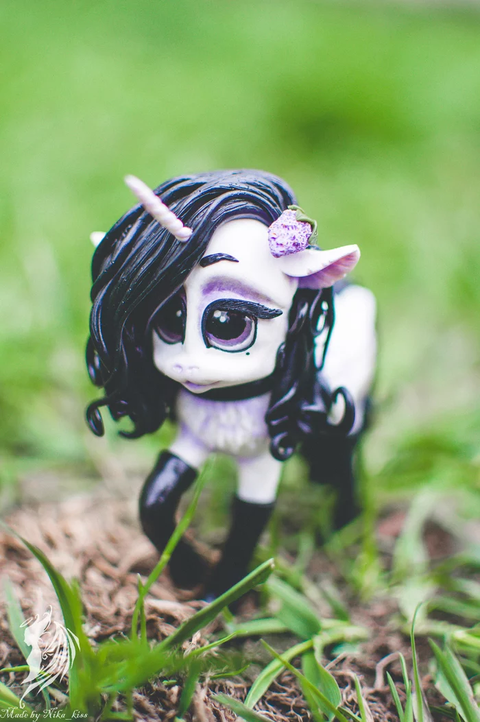 Charming Flirt - a character from the universe of the animated series My Little Pony - My, Handmade, Polymer clay, Needlework without process, Longpost, My little pony, Nika_kiss