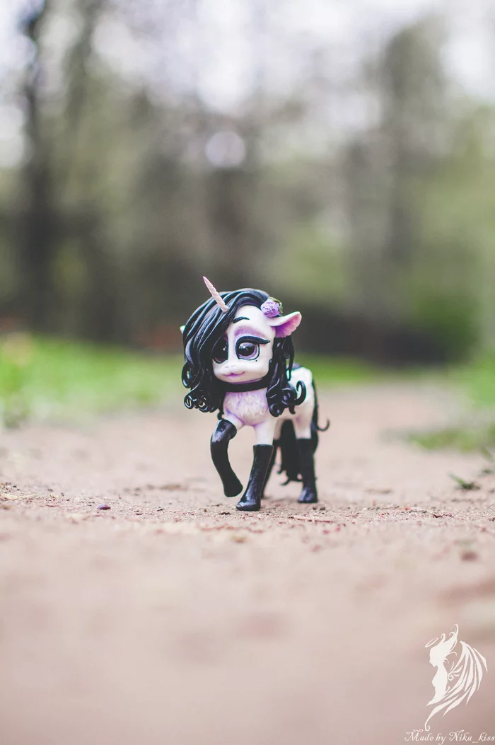 Charming Flirt - a character from the universe of the animated series My Little Pony - My, Handmade, Polymer clay, Needlework without process, Longpost, My little pony, Nika_kiss