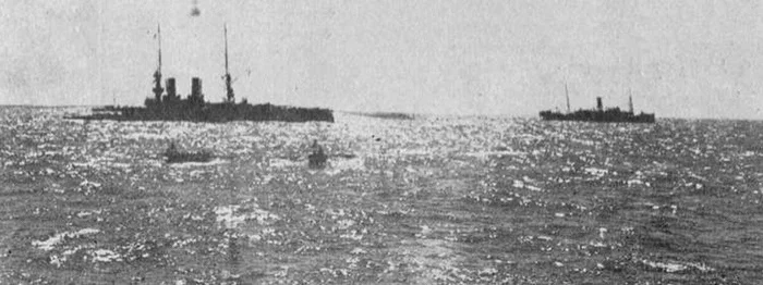 The last minutes of the battleship Sisoy the Great at the northeastern tip of about. - Russo-Japanese war, date, Ship, Story, Battleship, 