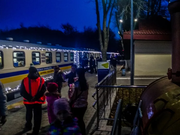 Winter on the Kyiv Children's Railway (part 1) - My, Toy railway, Kiev, Ukrzaliznytsia, Railway, Narrow gauge, Tu7a, Locomotive, Locomotive, Longpost