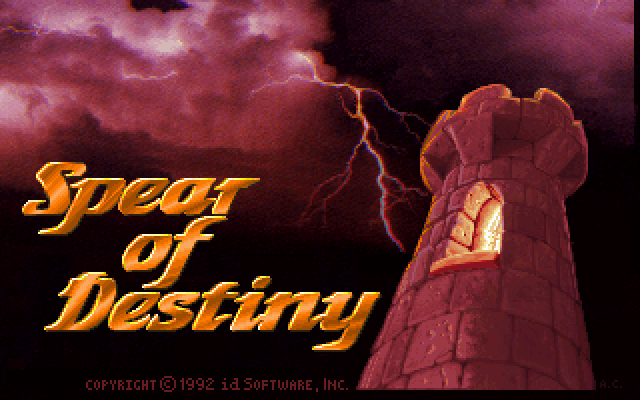 Wolfenstein 3D: Spear of Destiny 1992, Wolfenstein, ID Software,   DOS,  , , -, , 