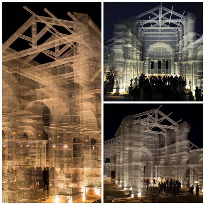 Basilica di Siponto - Italy, The cathedral, Art, Installation