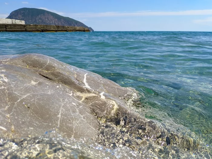 Немного морского настроения - Моё, Море, Крым, Гурзуф, Аю-Даг