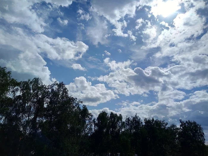 Clouds - My, Clouds, Osinniki, The photo, Beautiful view