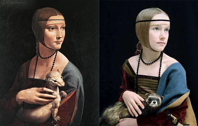 Lady with ermine 2020 - Insulation, Painting, Art, Leonardo da Vinci, Painting, Girls, lady with ermine