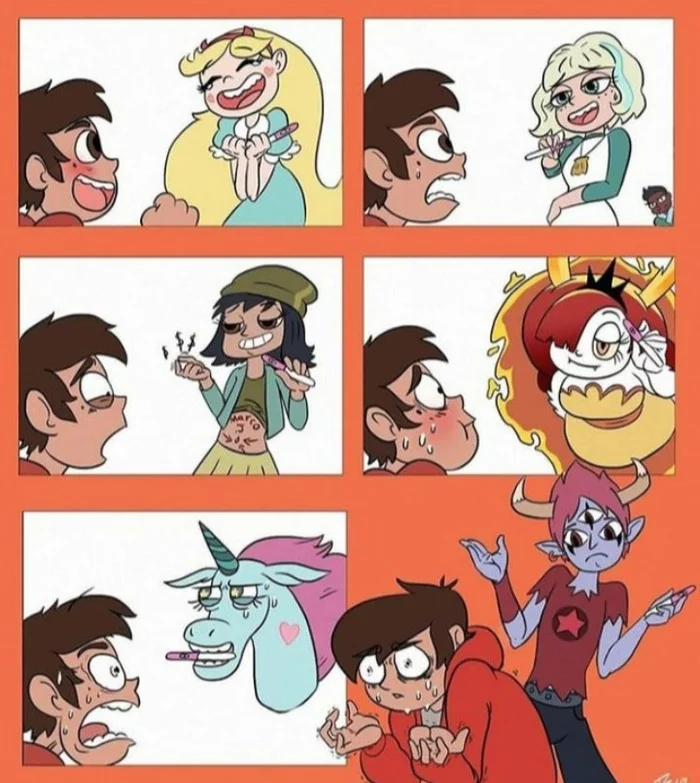 Star vs the forces of evil. (Poor Marco) - Star vs Forces of Evil, Star butterfly, Marco diaz, Janna Ordonia, Tom lucitor, Hekapoo, Jackie lynn thomas