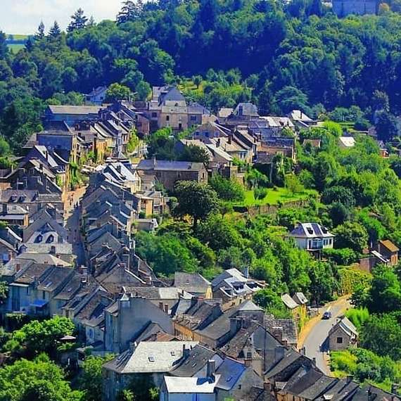 Village and fortress Najac. France - France, Travels, Locks, Fortress, Video, Longpost