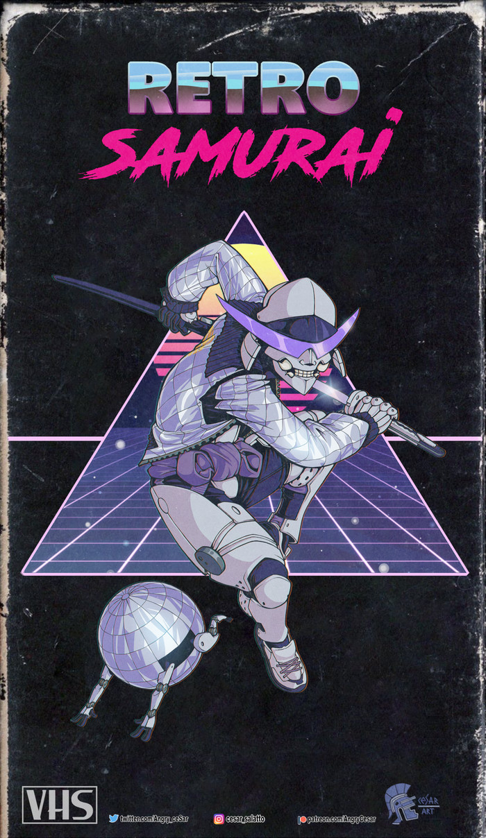   Cesar Art, Llcesarll, Retrowave, Synthwave, , ,  , VHS