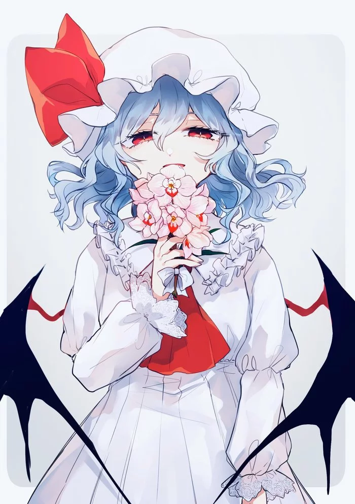 Remilia Scarlet - Touhou, Anime art, Anime, Remilia scarlet, Katai