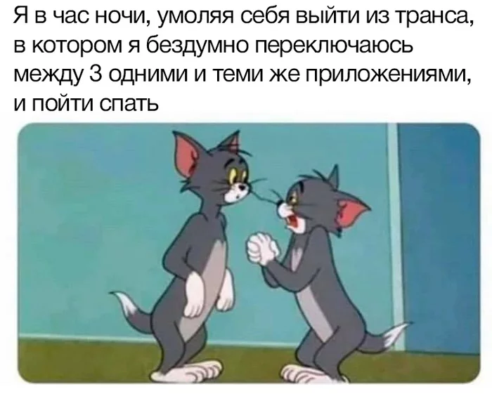 Insomnia - Tom and Jerry, Memes, Picture with text, Insomnia, Appendix