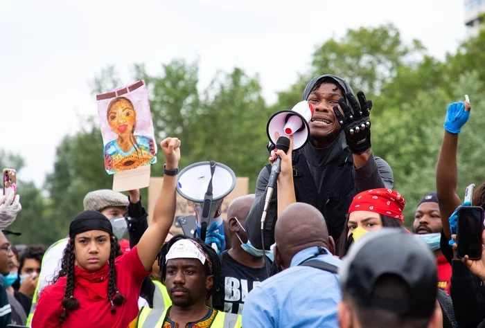 Plumbers are also in business - Protest, USA, Star Wars, Minneapolis, John Boyega, Death of George Floyd