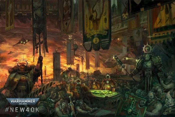 New official 40k art - Warhammer 40k, Wh Art, Primaris space marines, Longpost