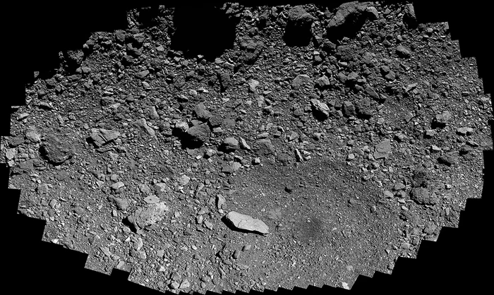 OSIRIS-REx took the most detailed photo of a possible sampling site from the surface of the asteroid Bennu - Asteroid, NASA, Space, Probe, Space exploration