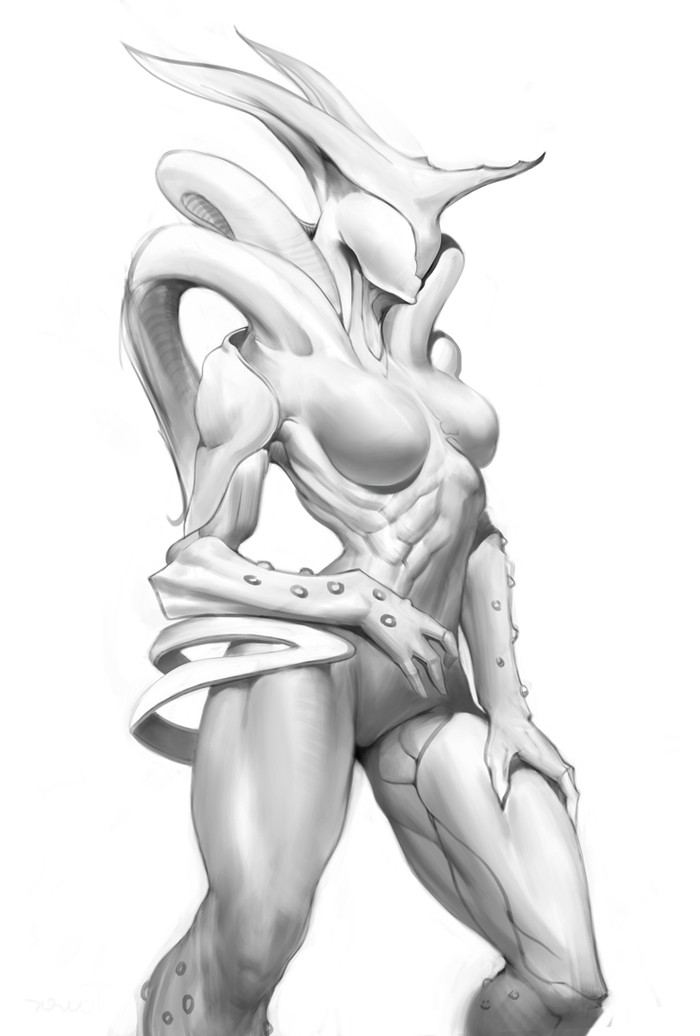 Saryn, after a fashion Towerpractice, Warframe, Saryn, , 