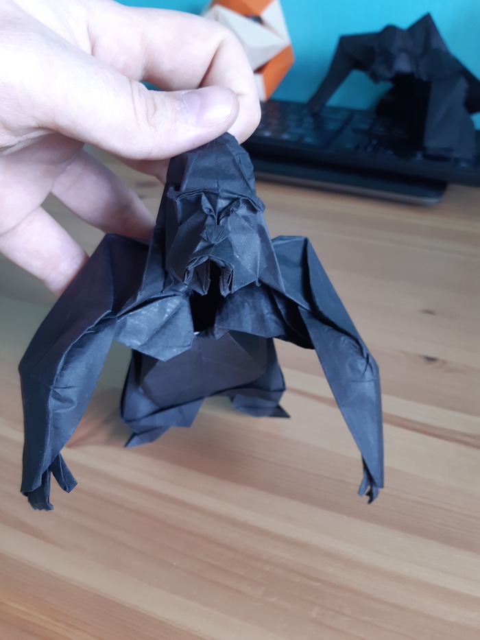 Origami KING KONG (Nguyen Hung Cuong) timelapse , , , 