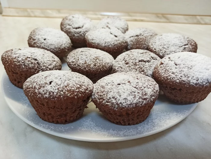 Post #7499651 - My, Cooking, Muffins, Video recipe, Bakery products, Video, Longpost, Recipe