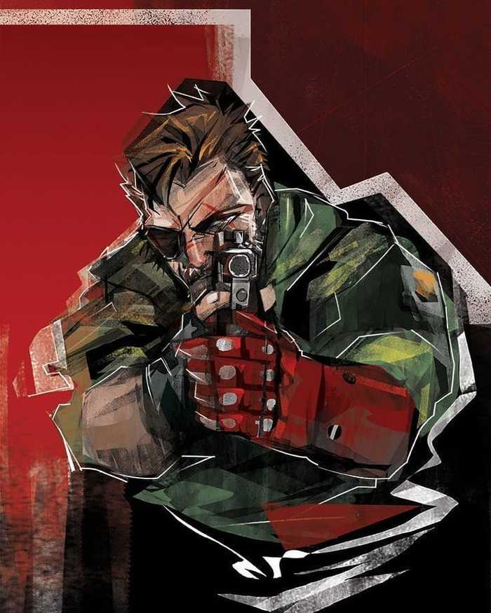 Snake - Metal Gear Solid, Арт, Venom Snake