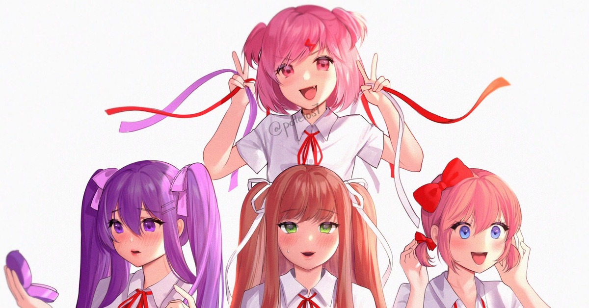 Тест кто ты из ддлк. Нацуки ДДЛК. Нацуки Doki Doki.